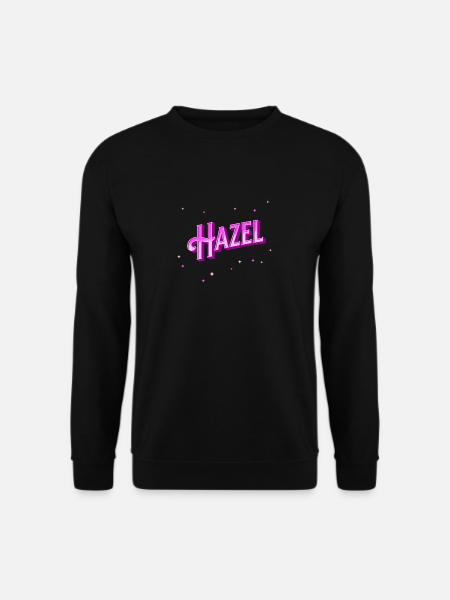Hazel name personalized - Unisex Sweatshirt - black