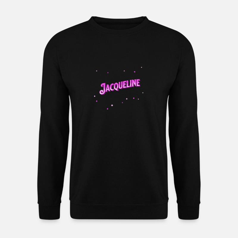 Jacqueline name personalized - Unisex Sweatshirt - black