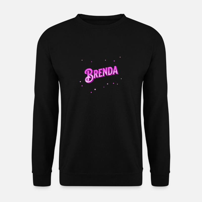 Brenda name personalized - Unisex Sweatshirt - black