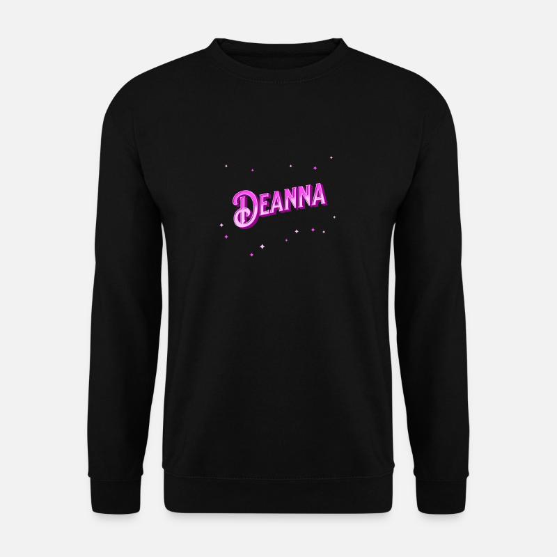 Deanna name personalized - Unisex Sweatshirt - black