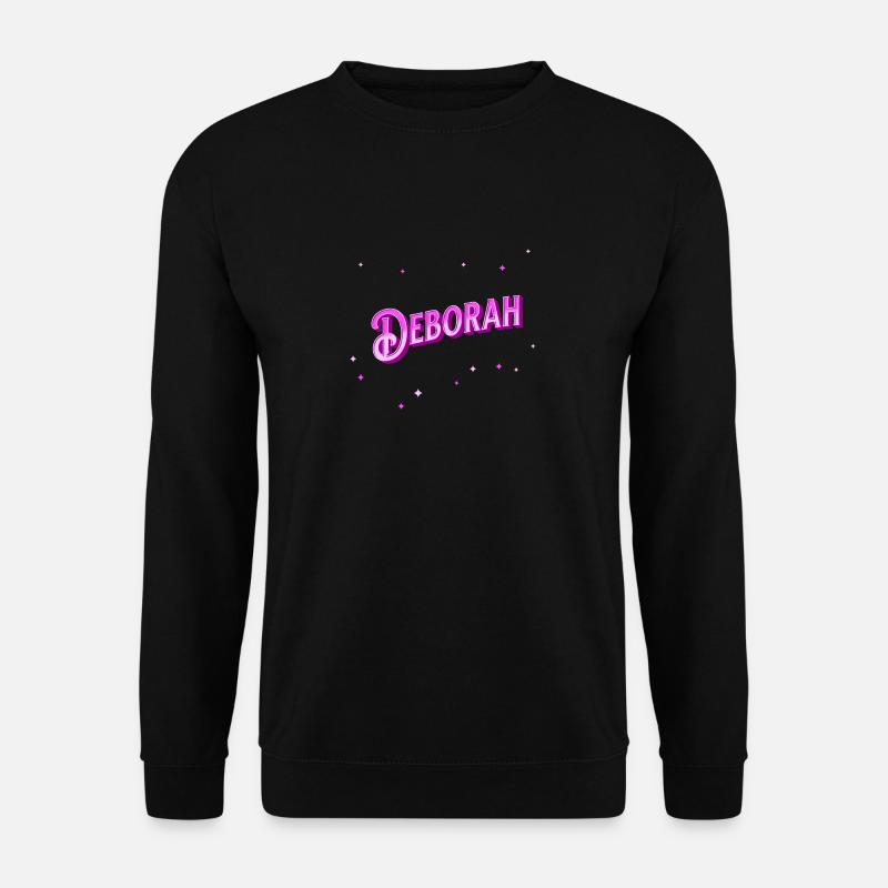 Deborah name personalized - Unisex Sweatshirt - black