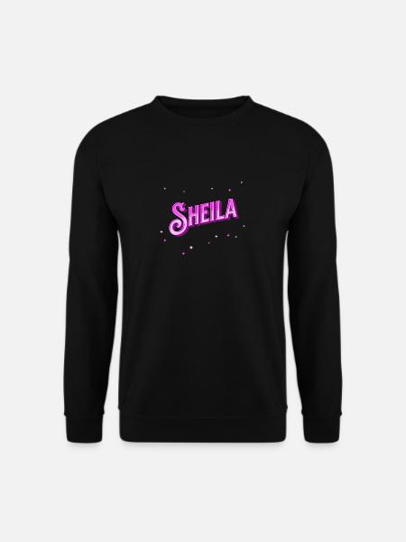 Sheila name personalized - Unisex Sweatshirt - black