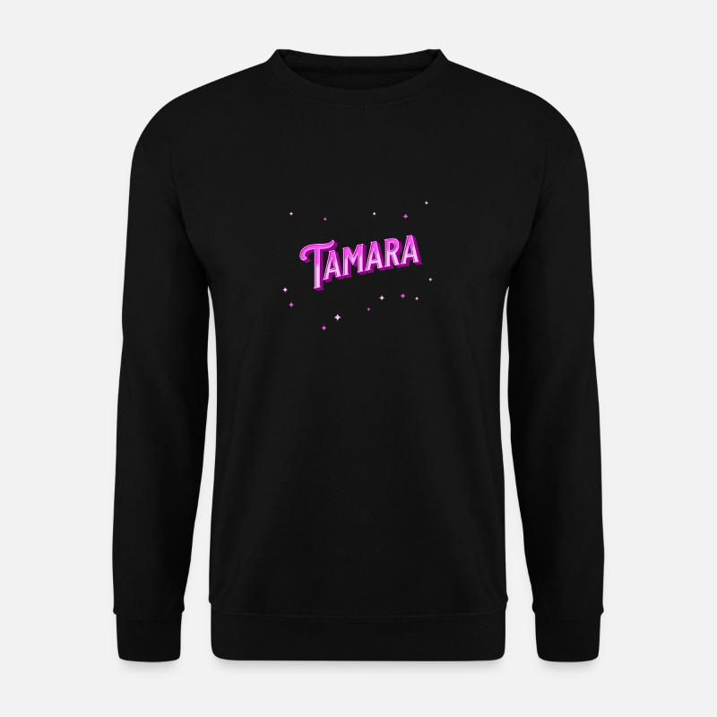 Tamara name personalized - Unisex Sweatshirt - black