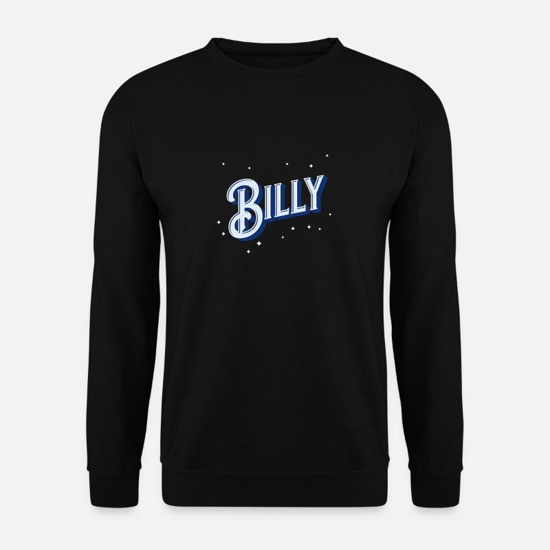 Billy name personalized - Unisex Sweatshirt - black