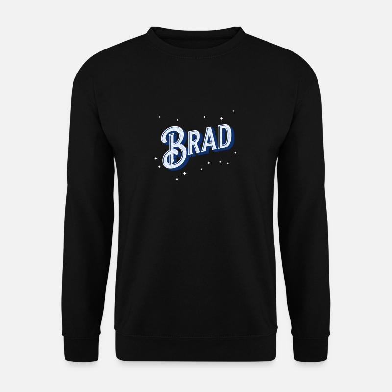Brad name personalized - Unisex Sweatshirt - black