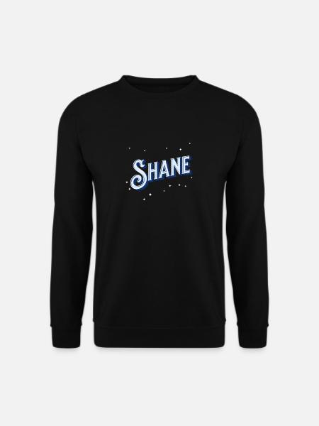 Shane name personalized - Unisex Sweatshirt - black