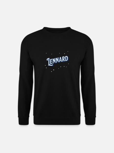 Lennard name personalized - Unisex Sweatshirt - black