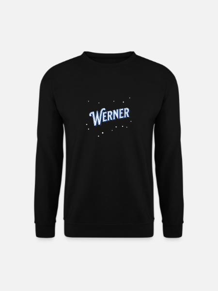 Werner Namen personalisiert - Unisex Pullover - Schwarz