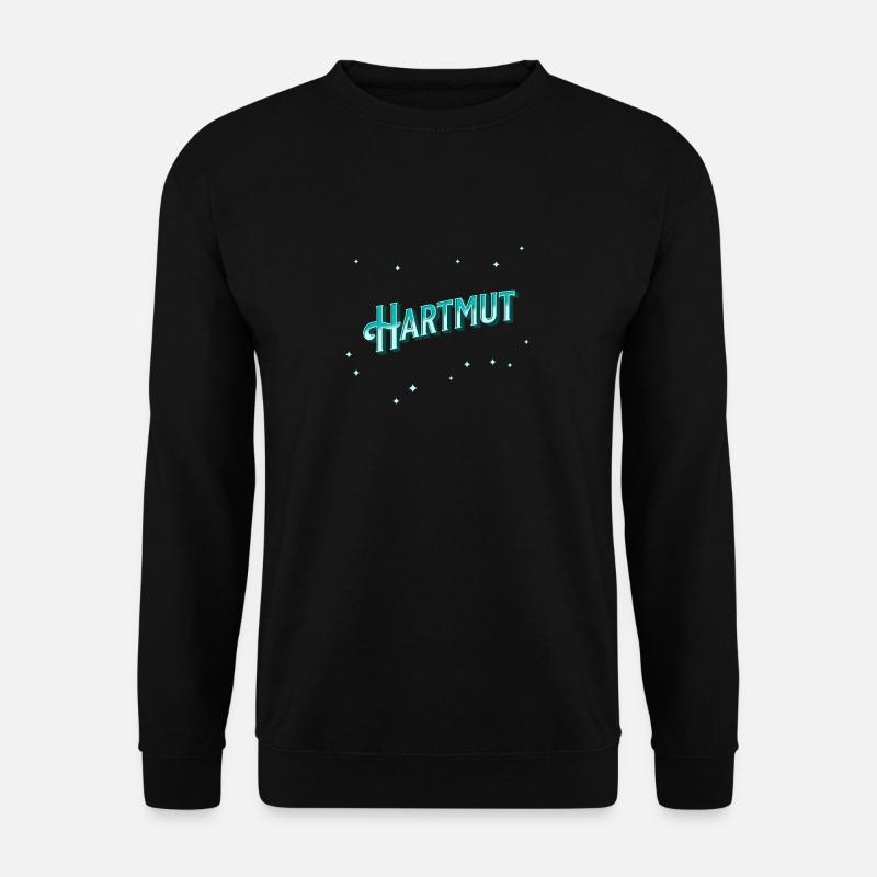 Hartmut Namen personalisiert - Unisex Pullover - Schwarz
