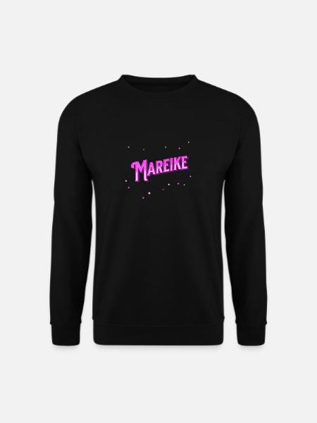 Mareike name personalized - Unisex Sweatshirt - black