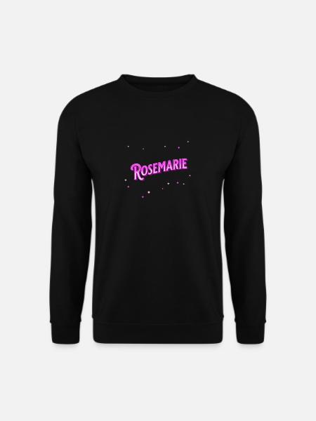 Rosemarie name personalized - Unisex Sweatshirt - black