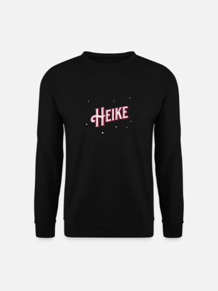 Heike Namen personalized - Unisex Sweatshirt - black