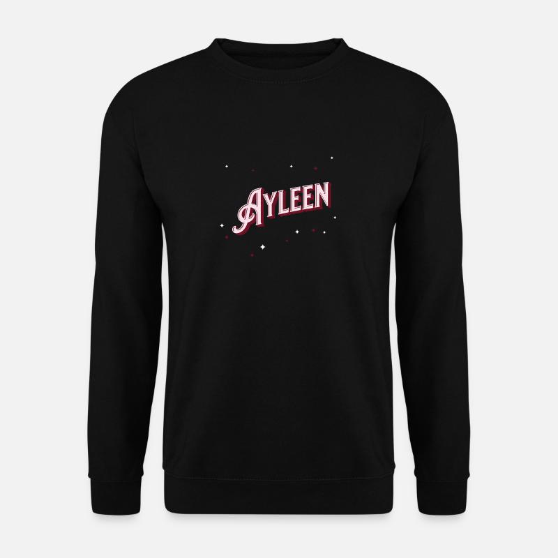 Ayleen name personalized - Unisex Sweatshirt - black