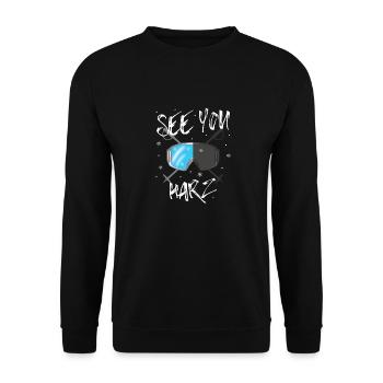 Harz Ski Monts Métallifères Snowboard - Sweat-shirt Unisexe - noir - Devant - Alina (178cm) & Michal (187cm)