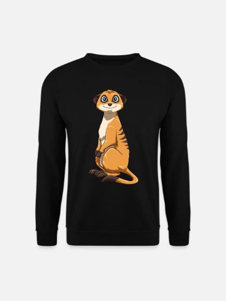 Meerkats for a meerkat lover - Unisex Sweatshirt - black