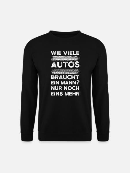 Auto Mechaniker Autos Geschenk - Unisex Pullover - Schwarz