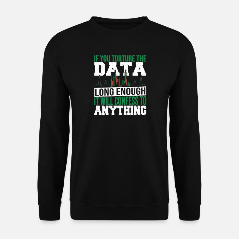 Datenanalyse Datenintegration Datenwissenschaft - Unisex Pullover - Schwarz
