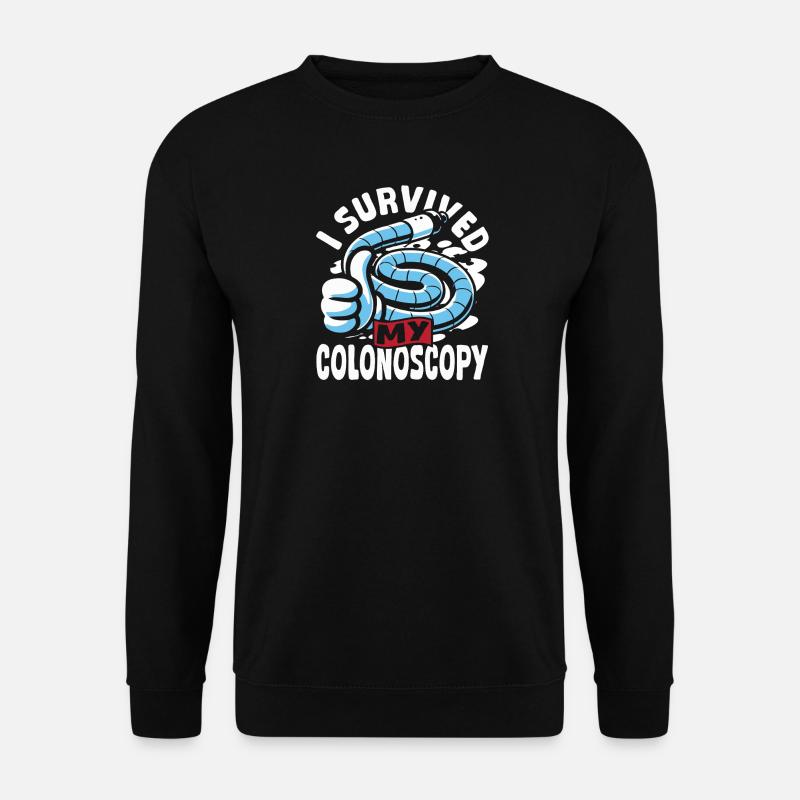 Diagnostic endoscopie, coloscopie - Sweat-shirt Unisexe - noir
