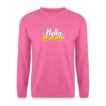 Hallo Sommer - Unisex Pullover - Pink - Vorne