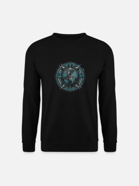 Grille de surveillance mondiale - Sweat-shirt Unisexe - noir