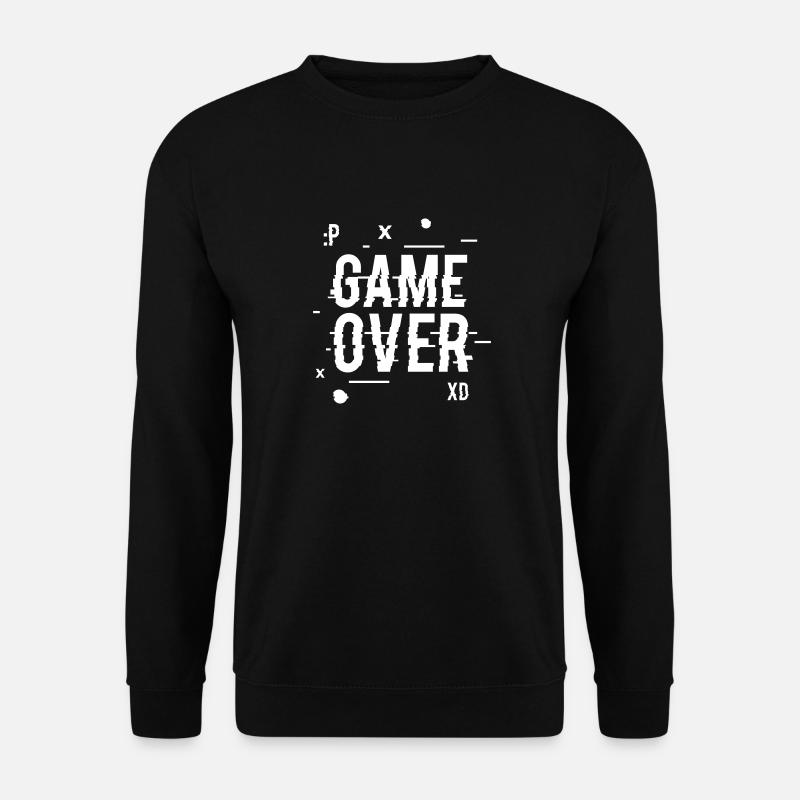 Game Over (v6) - Unisex Pullover - Schwarz