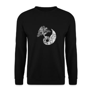 Cadeau de chemise d'arbre bonsaï de jardinier de bonsaï - Sweat-shirt Unisexe - noir - Devant - Alina (178cm) & Michal (187cm)