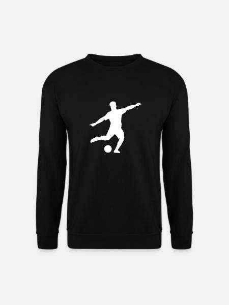 Fußball Spieler Fussball Fußballer - Unisex Pullover - Schwarz
