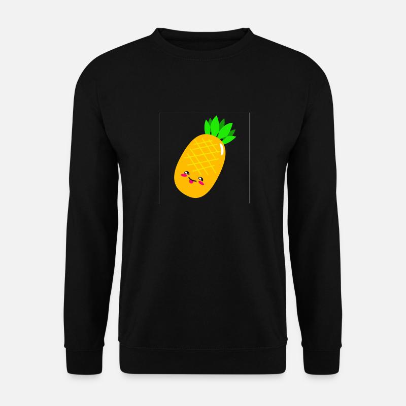 Ananas - Unisex Pullover - Schwarz
