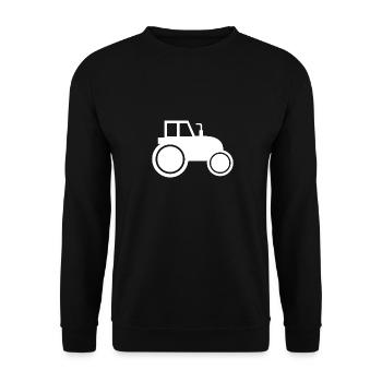 Traktor - Unisex Pullover - Schwarz - Vorne - Alina (178cm) & Michal (187cm)