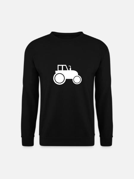 tractor - Unisex Sweatshirt - black