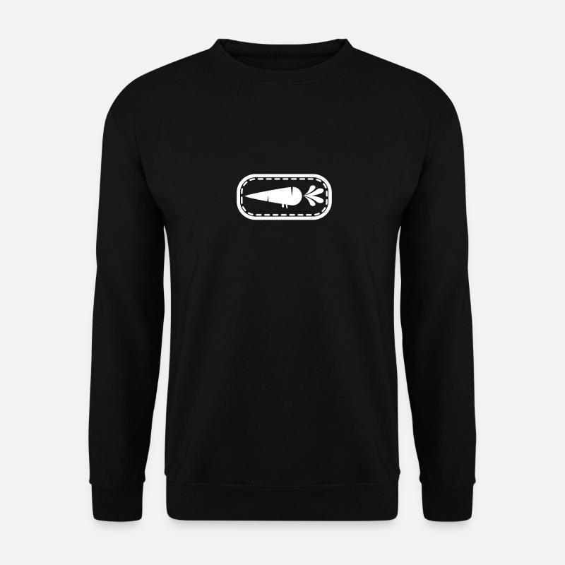 carrot - Unisex Sweatshirt - black