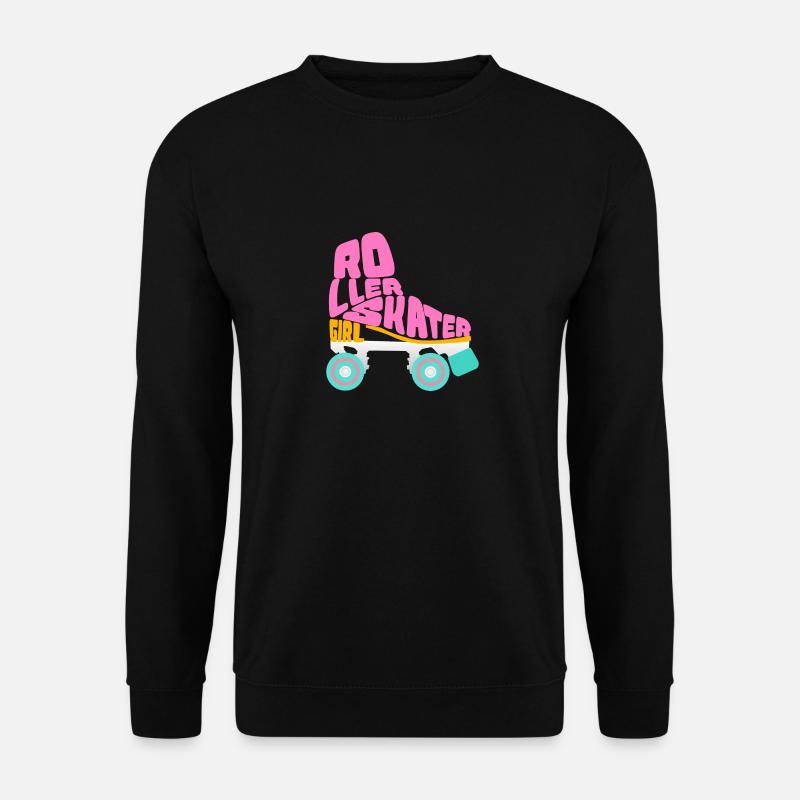 Roller Roller Roller Roller Cadeau - Sweat-shirt Unisexe - noir
