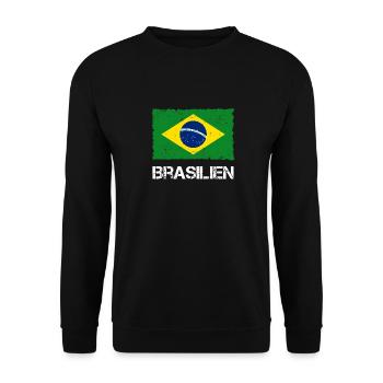 Brésil - Sweat-shirt Unisexe - noir - Devant - Alina (178cm) & Michal (187cm)