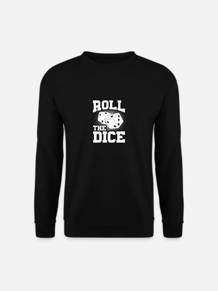Roll the dice Casiono Las Vegas - Unisex Sweatshirt - black