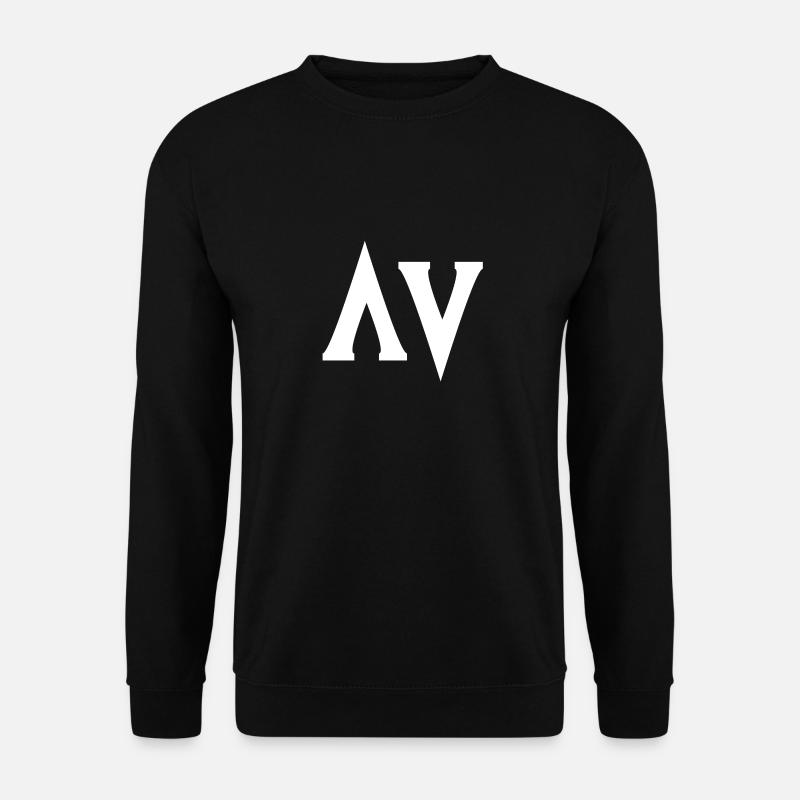 Simple design AV - Unisex Sweatshirt - black