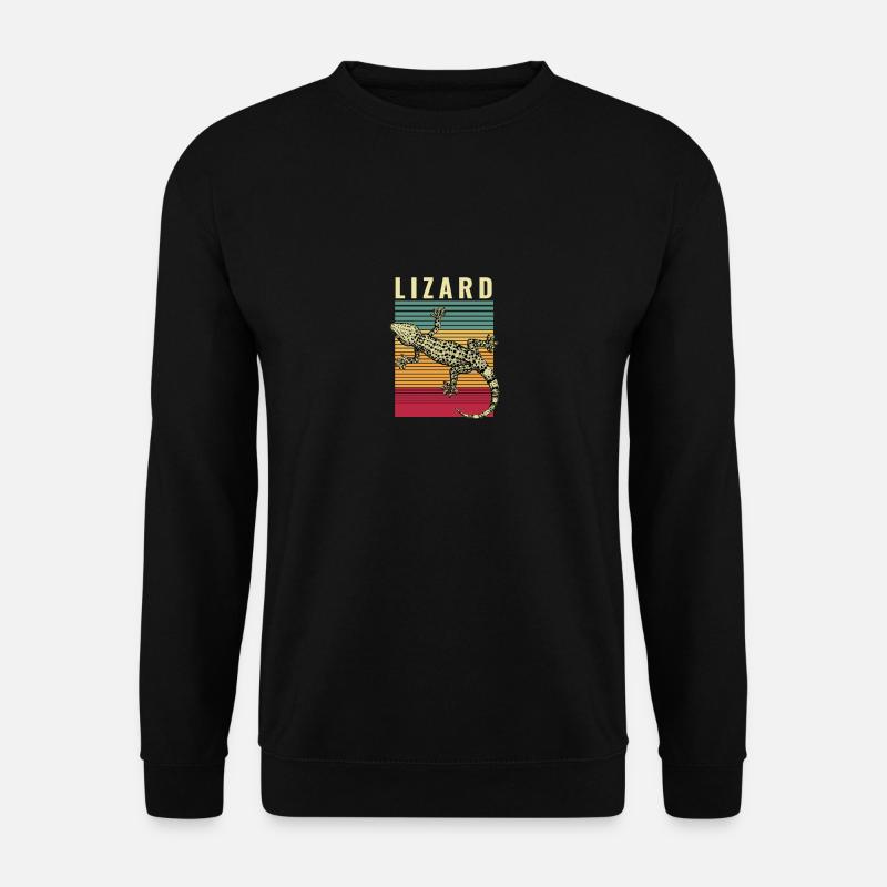 lizard - Unisex Sweatshirt - black