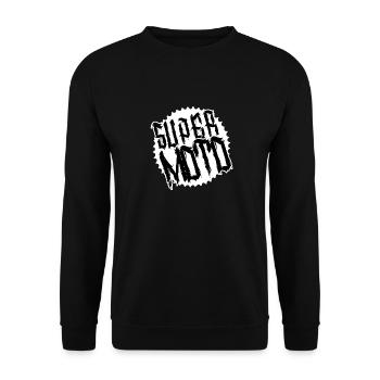 Supermoto Couronne de chaîne - Sweat-shirt Unisexe - noir - Devant - Alina (178cm) & Michal (187cm)