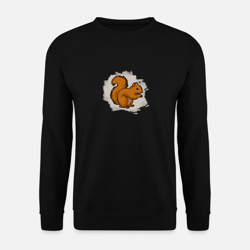 squirrel - Unisex Sweatshirt - black