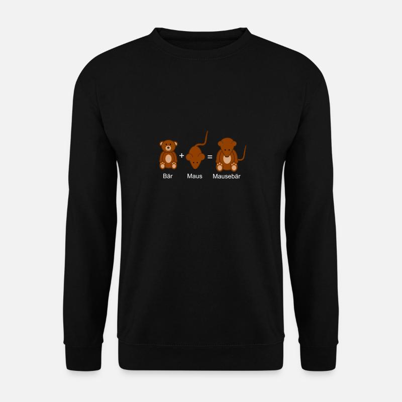 mausebär - Sweat-shirt Unisexe - noir