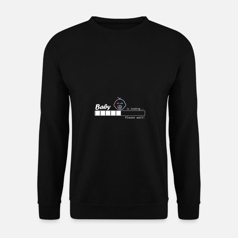 Baby is loading - Junge/Mädchen - Unisex Pullover - Schwarz