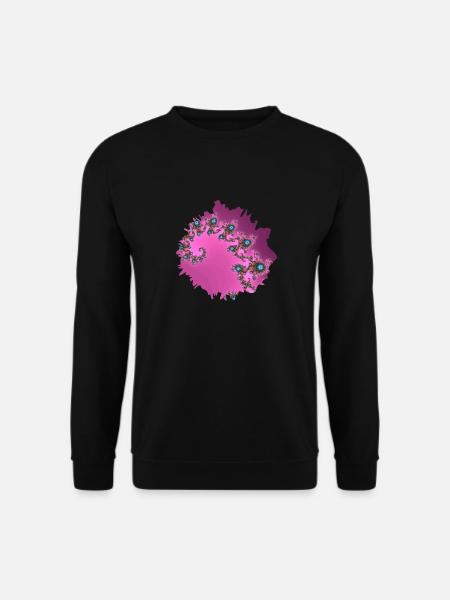 pinklila form - Unisex Pullover - Schwarz