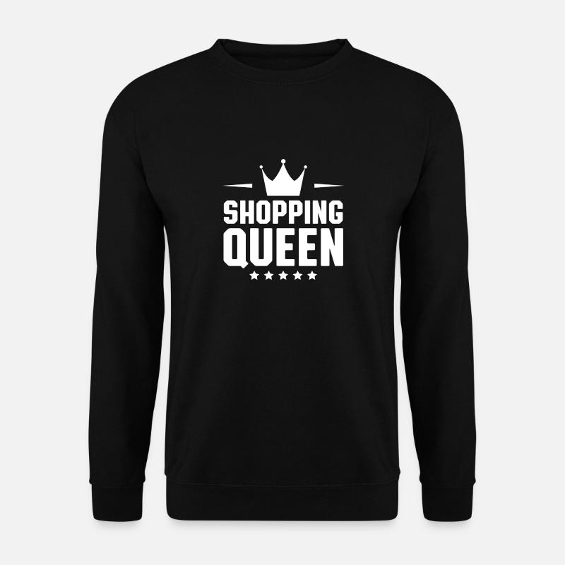 Shopping Queen - Unisex Pullover - Schwarz