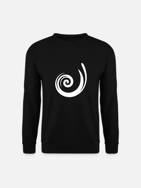 Pattern White Gift Christmas - Unisex Sweatshirt - black
