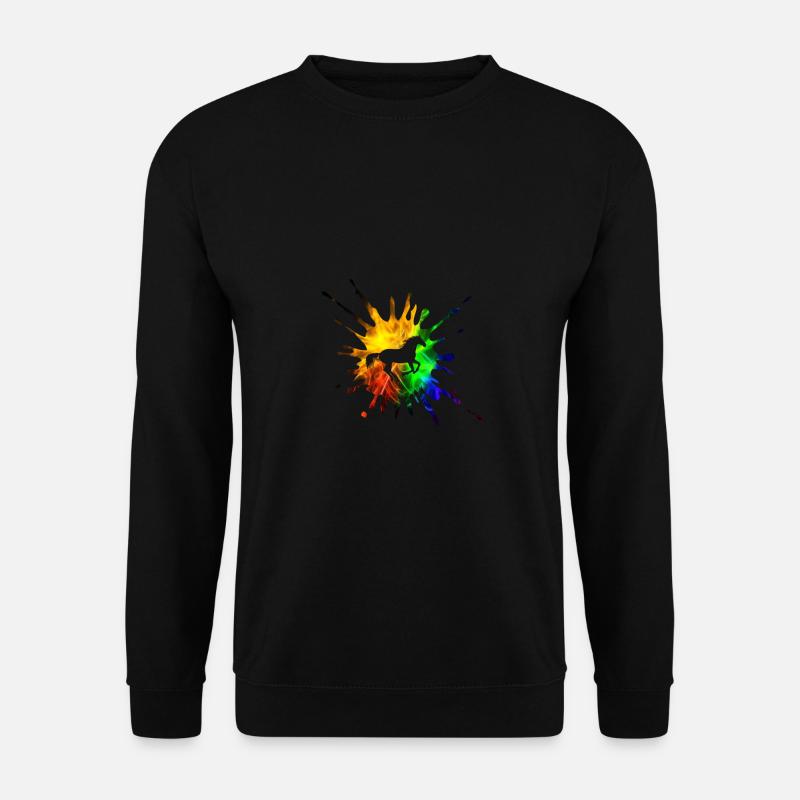 pferdelover - Unisex Sweatshirt - black