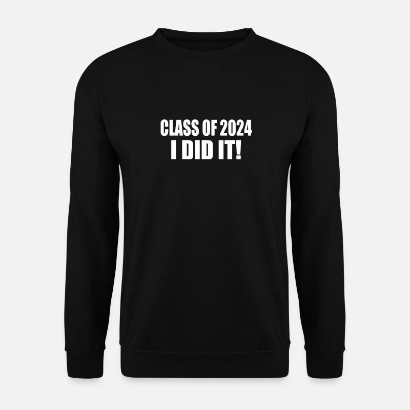 class of 2024 - Unisex Pullover - Schwarz