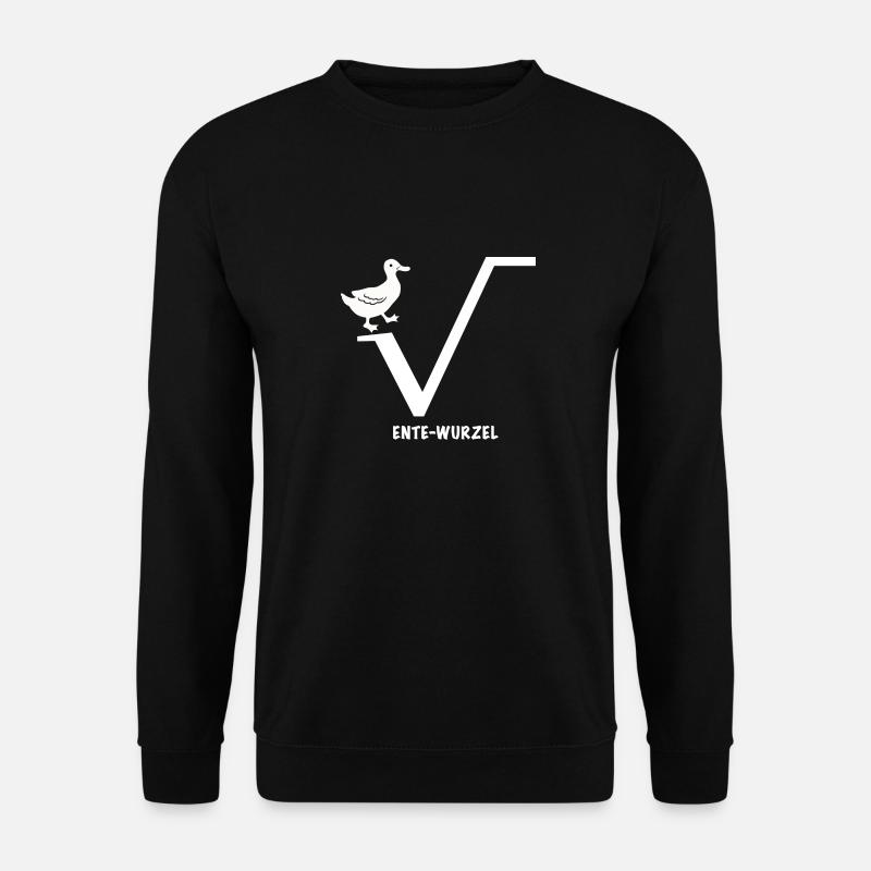 Ente Wurzel - Unisex Pullover - Schwarz