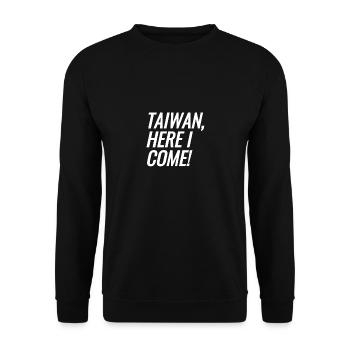 Taiwan, me voilà - Sweat-shirt Unisexe - noir - Devant - Alina (178cm) & Michal (187cm)