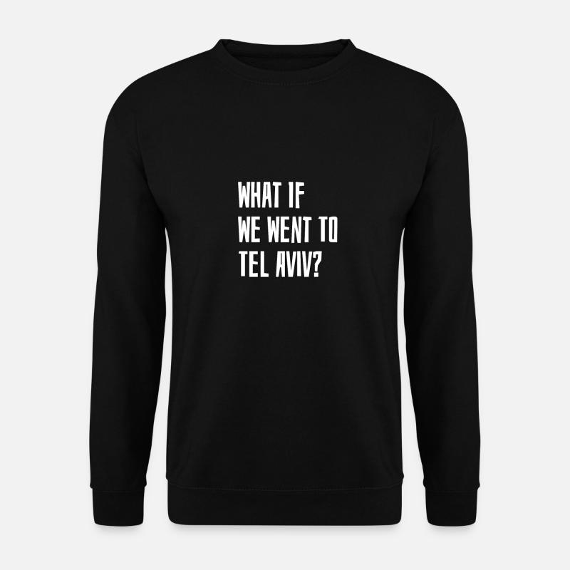 Tel Aviv - Sweat-shirt Unisexe - noir
