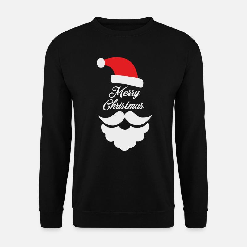 XMAS SANTA - Unisex Pullover - Schwarz