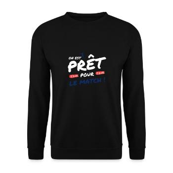 Football France - équipe de football de football - Sweat-shirt Unisexe - noir - Devant - Alina (178cm) & Michal (187cm)